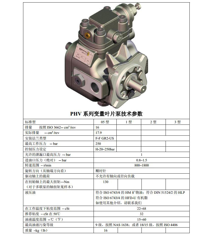 布莱玛叶片泵